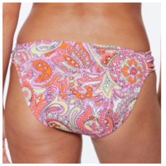 NWT Jessica Simpson Women's Mandarin Multi Paisley Bikini Bottoms, Size XL - Picture 7 of 7